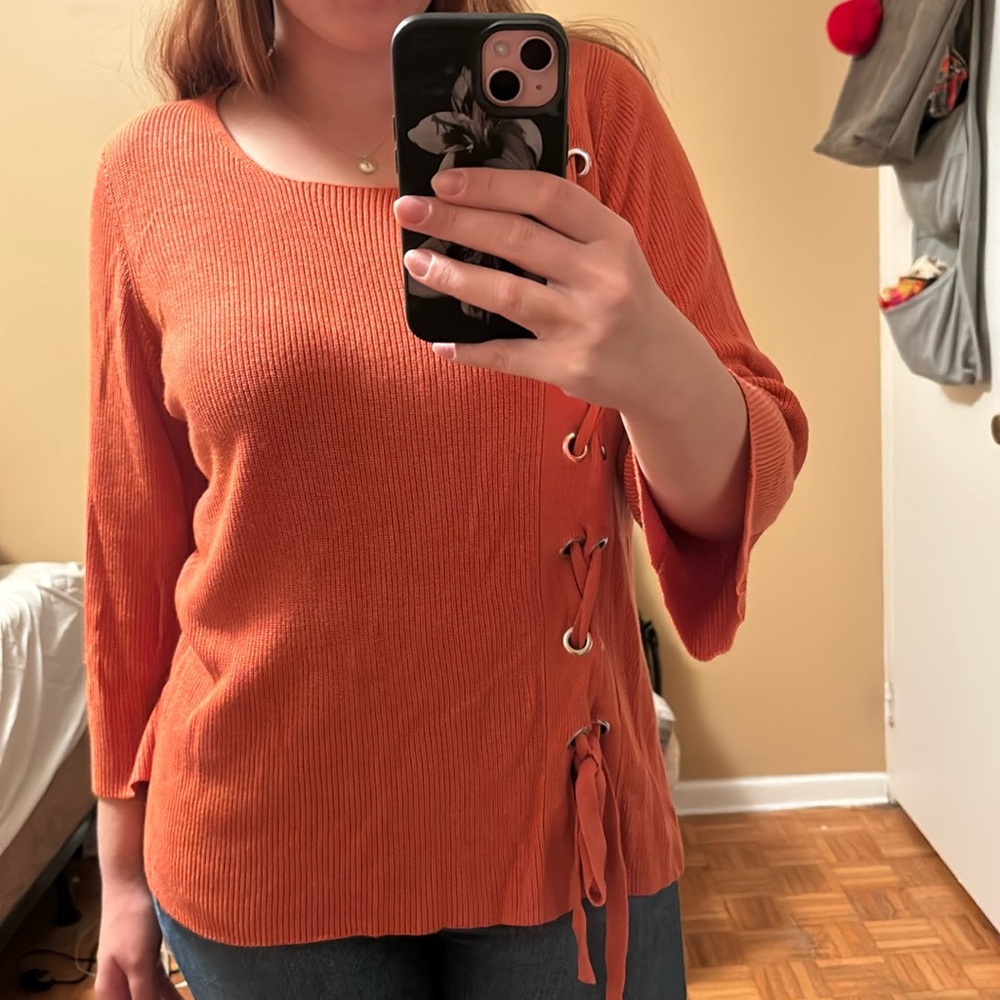 Orange Laura Sweater